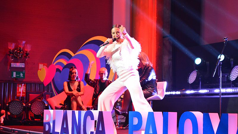 Blanca Paloma se despide de sus pichones con una doble actuación antes de poner rumbo a Eurovisión