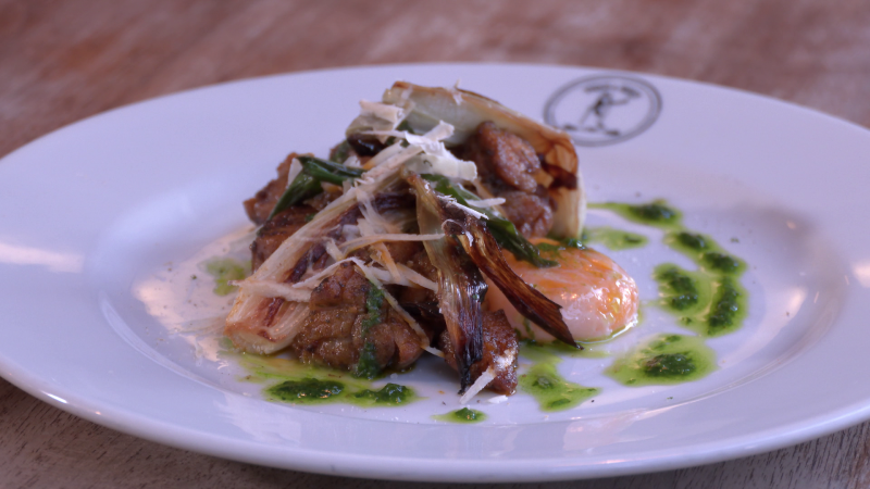 Mollejas con salsa al pesto y queso rallado: f�cil y delicioso. �Listas en 10 minutos! 