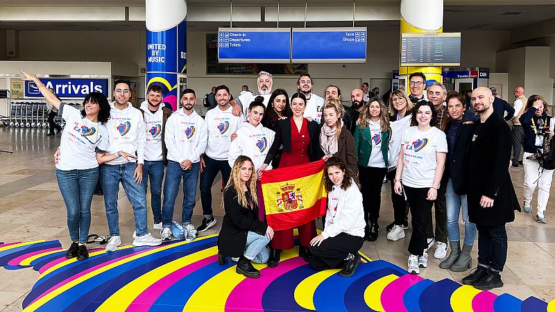 Blanca Paloma aterriza en Liverpool para representar a España en Eurovisión: "Estoy preparada para completar la misión eurovisiva"