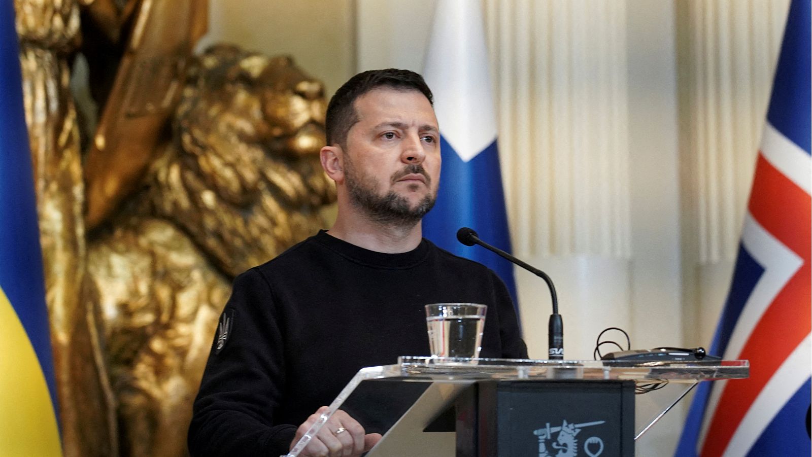 Zelenski niega un ataque ucraniano al Kremlin