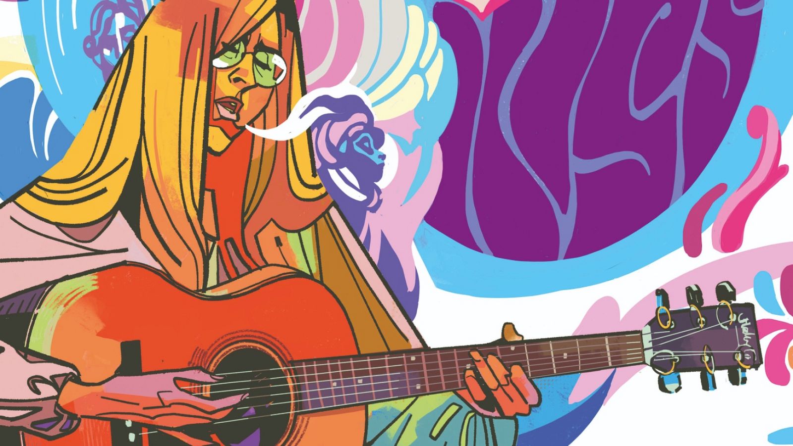 Detalle de la portada de 'Judee Sill. Éxtasis y redención'