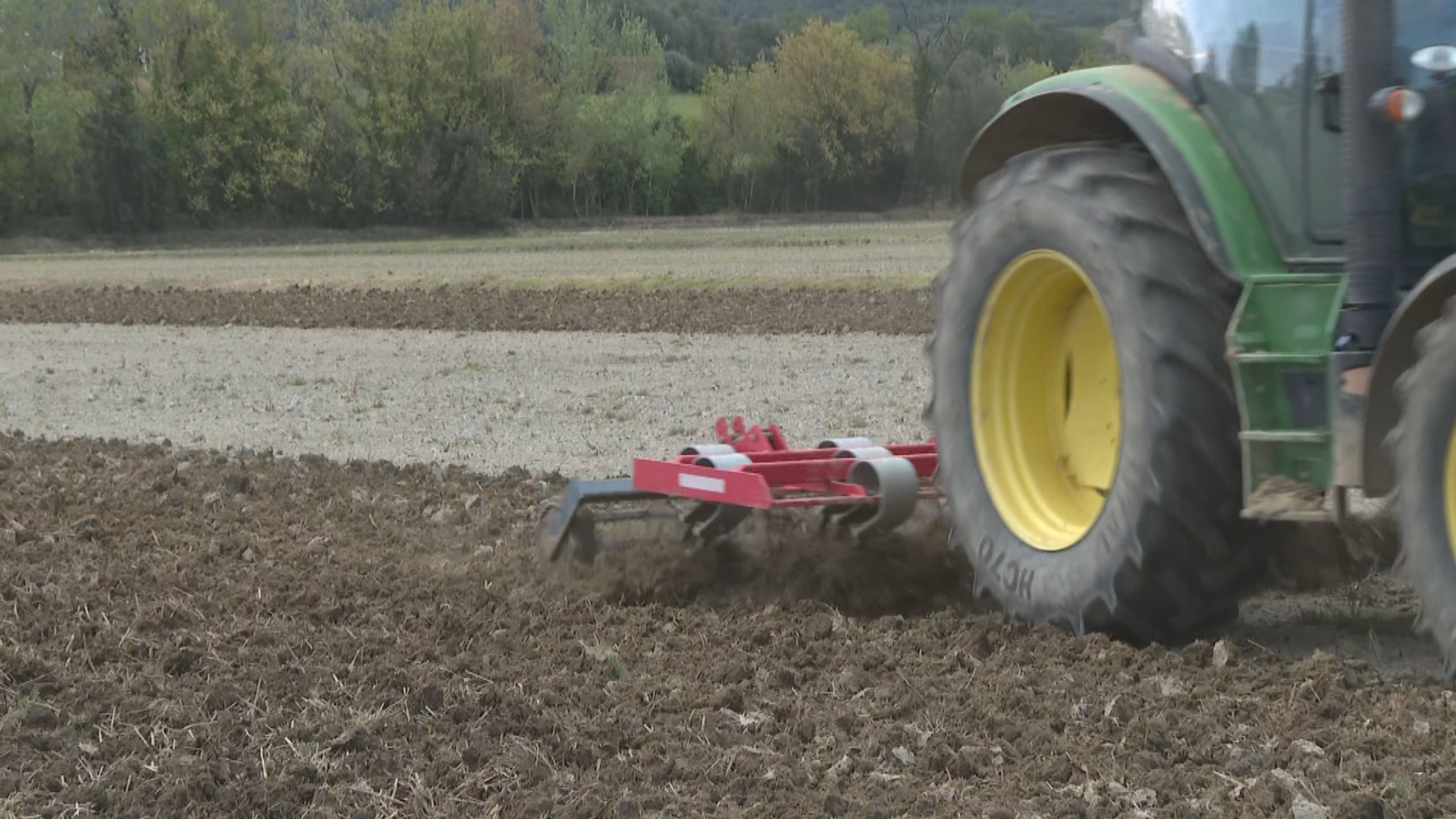 La manca d'aigua i la pedregada perjudiquen greument el sector agrari