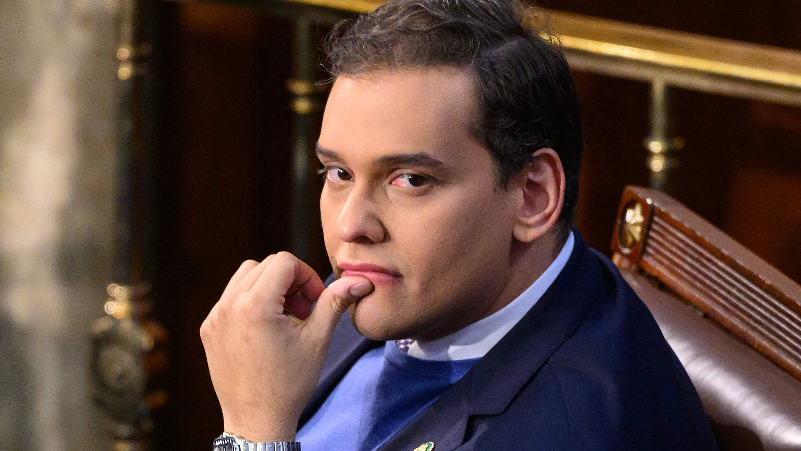 Detienen al congresista republicano de EE.UU. George Santos