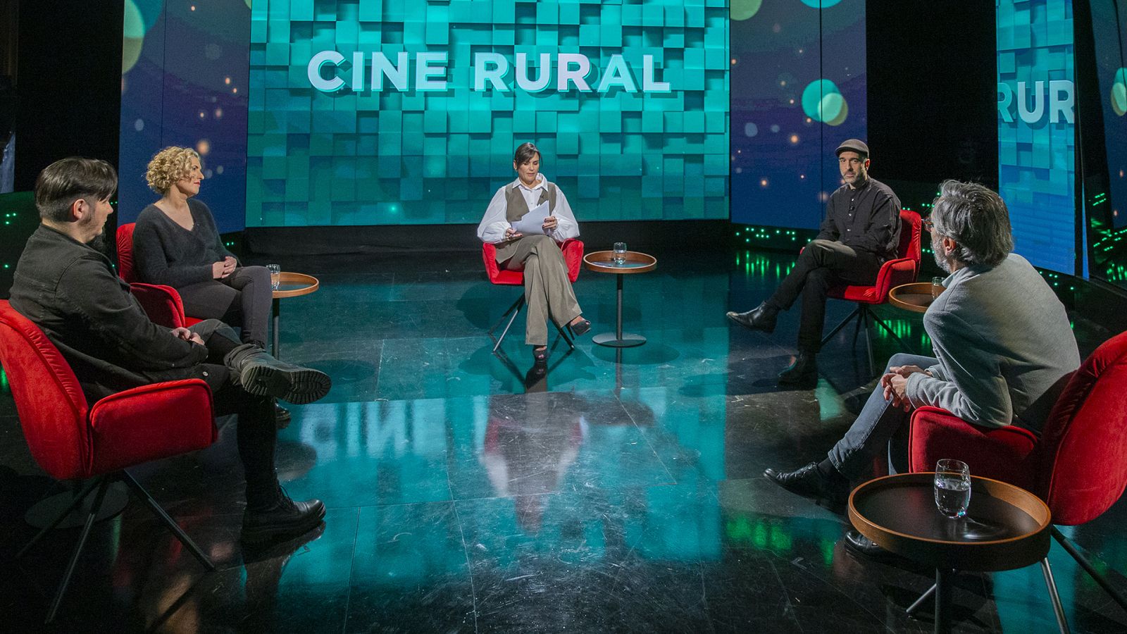 Coloquio sobre cine rural, con Carlota Pereda, Paul Urkijo, Mikel Gurrea y Javier Ocaña