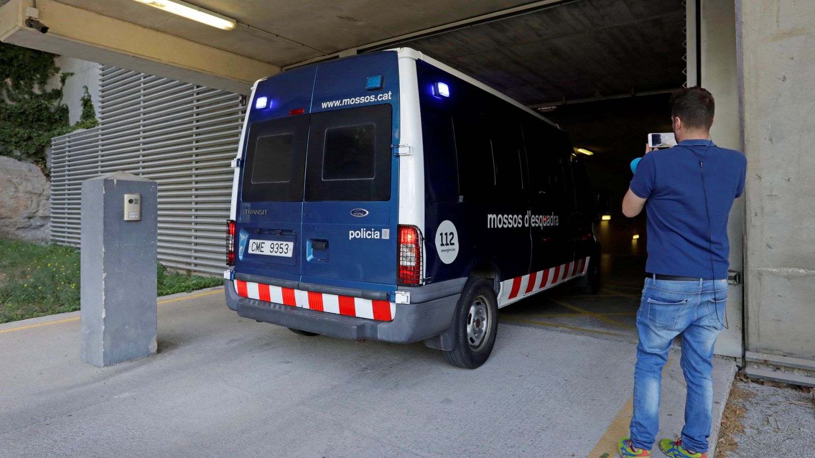 Imagen de archivo de un vehículo de los Mossos d'Esquadra