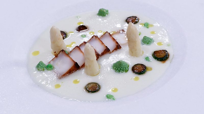 Receta de crema de esp�rragos blancos de Eneko