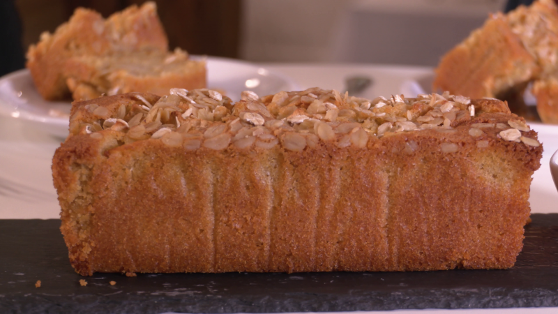 Bizcocho de avena con manzana: ¡Fácil, delicioso y muy jugoso!