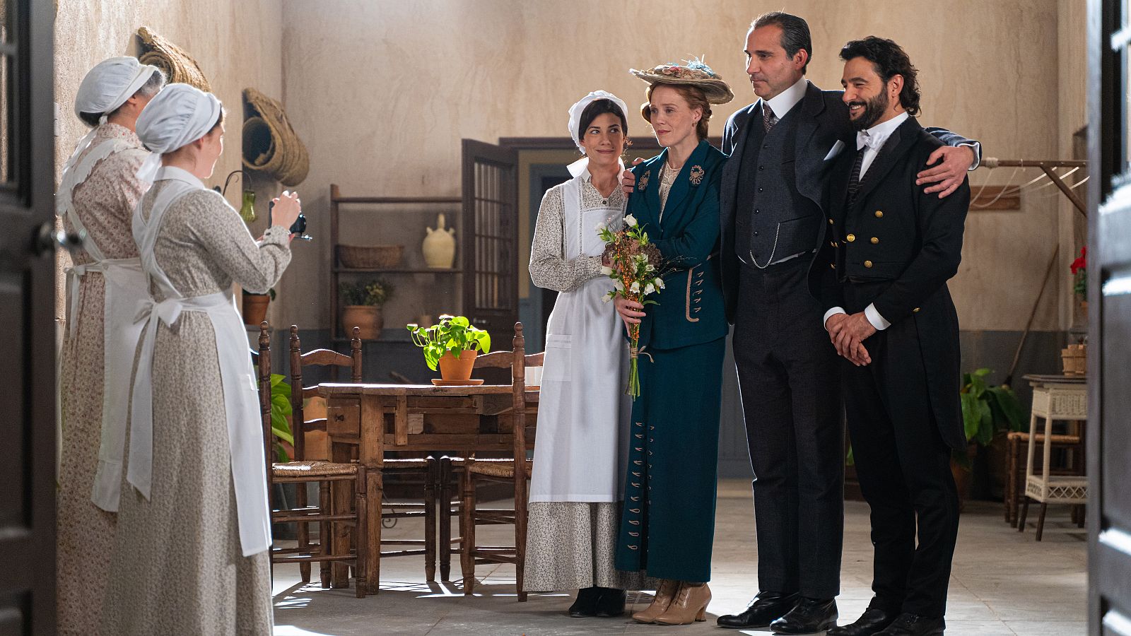 Teresa y Mauro han sido los padrinos de la boda de Pía y Gregorio