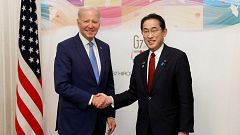 Biden y Kishida constatan su cooperación frente a una China en ascenso y una Rusia impredecible