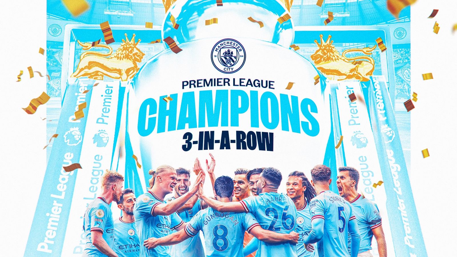 El Manchester City, campeón de la Premier League tras la derrota del Arsenal