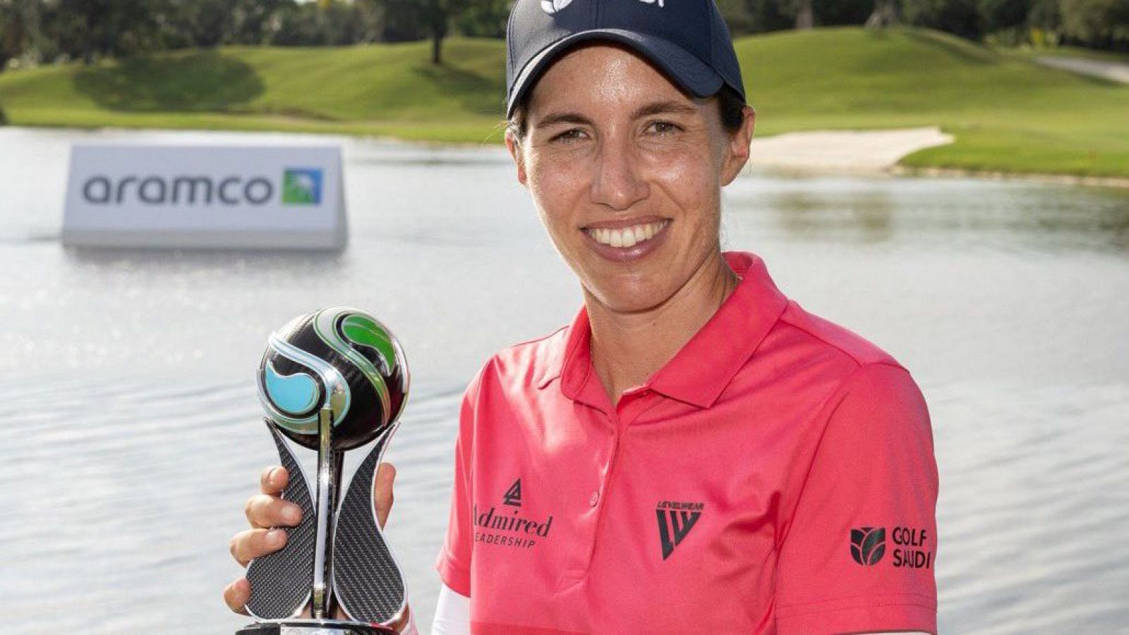 Carlota Ciganda, campeona del Aramco Series en Florida