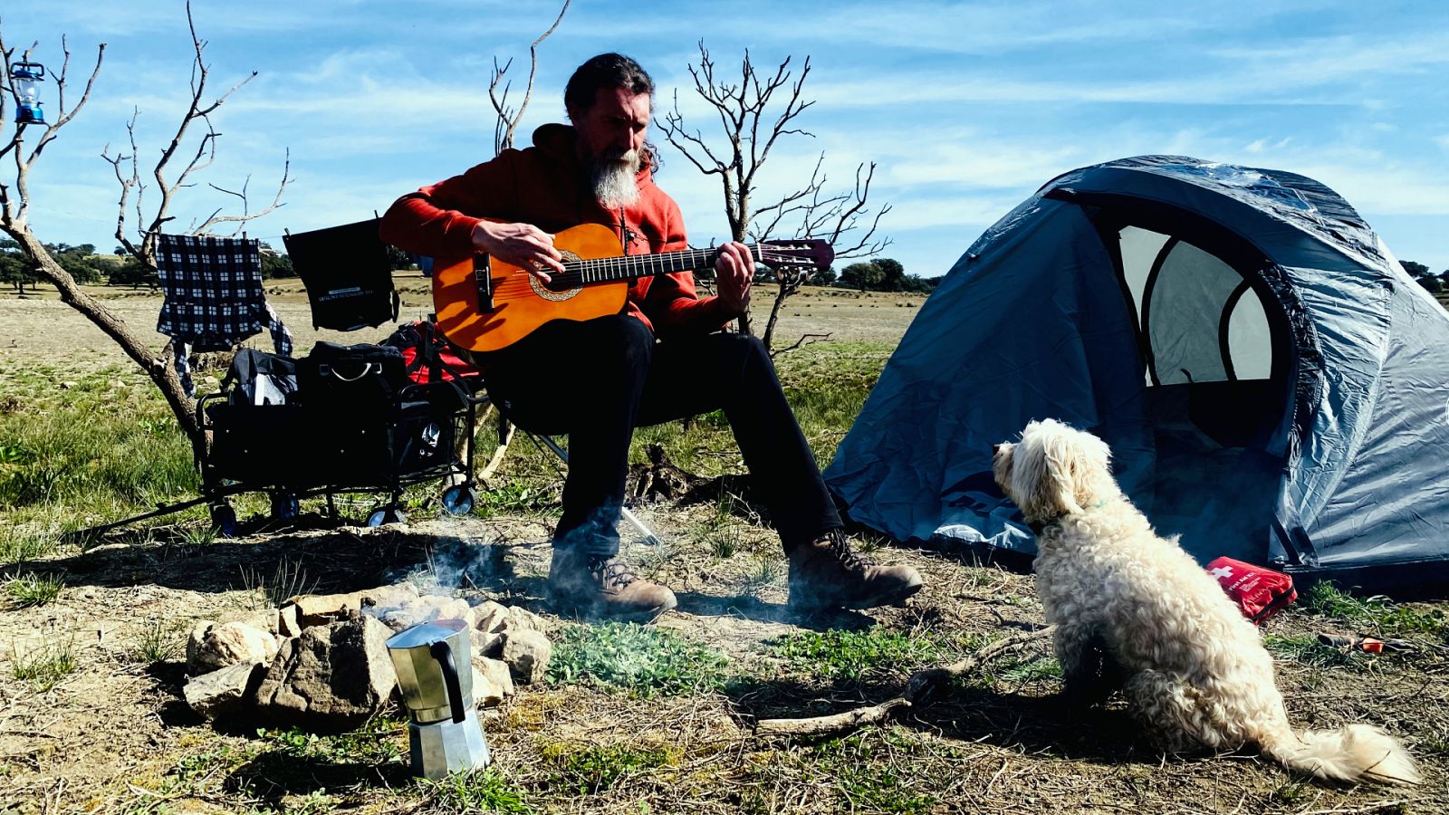 Juan y Migas en autocaravana