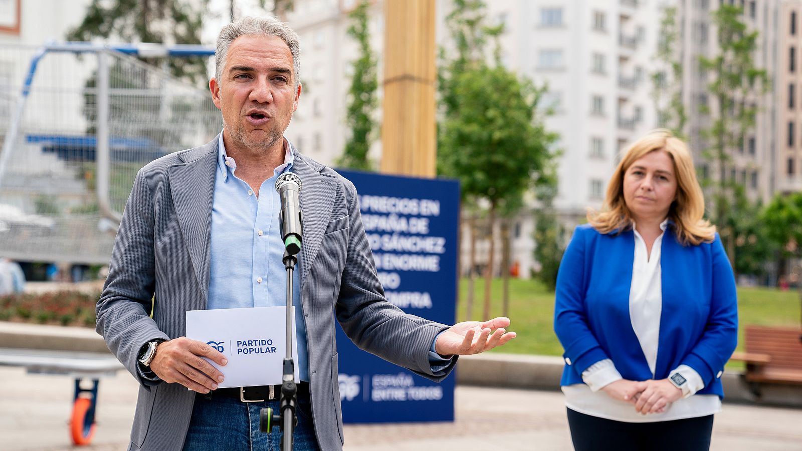 El coordinador general del PP, Elías Bendodo