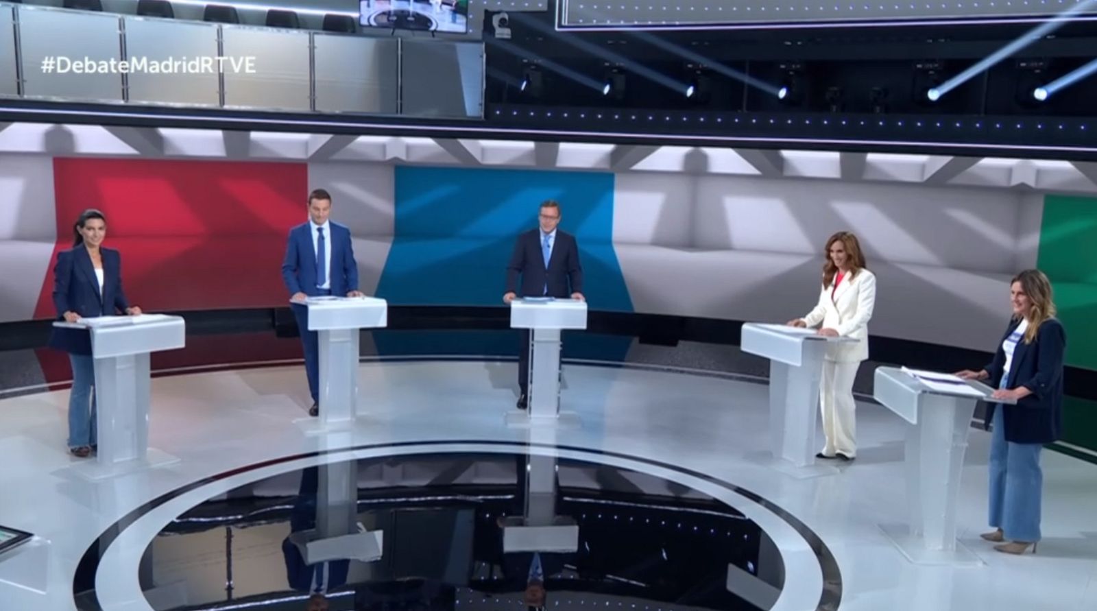 Debate a cinco en la Comunidad de Madrid