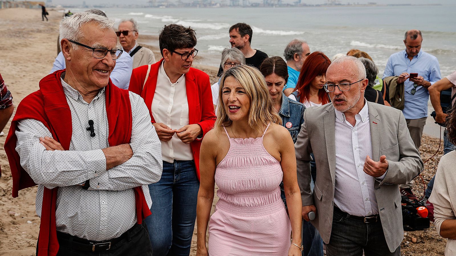 Yolanda Díaz en Valencia