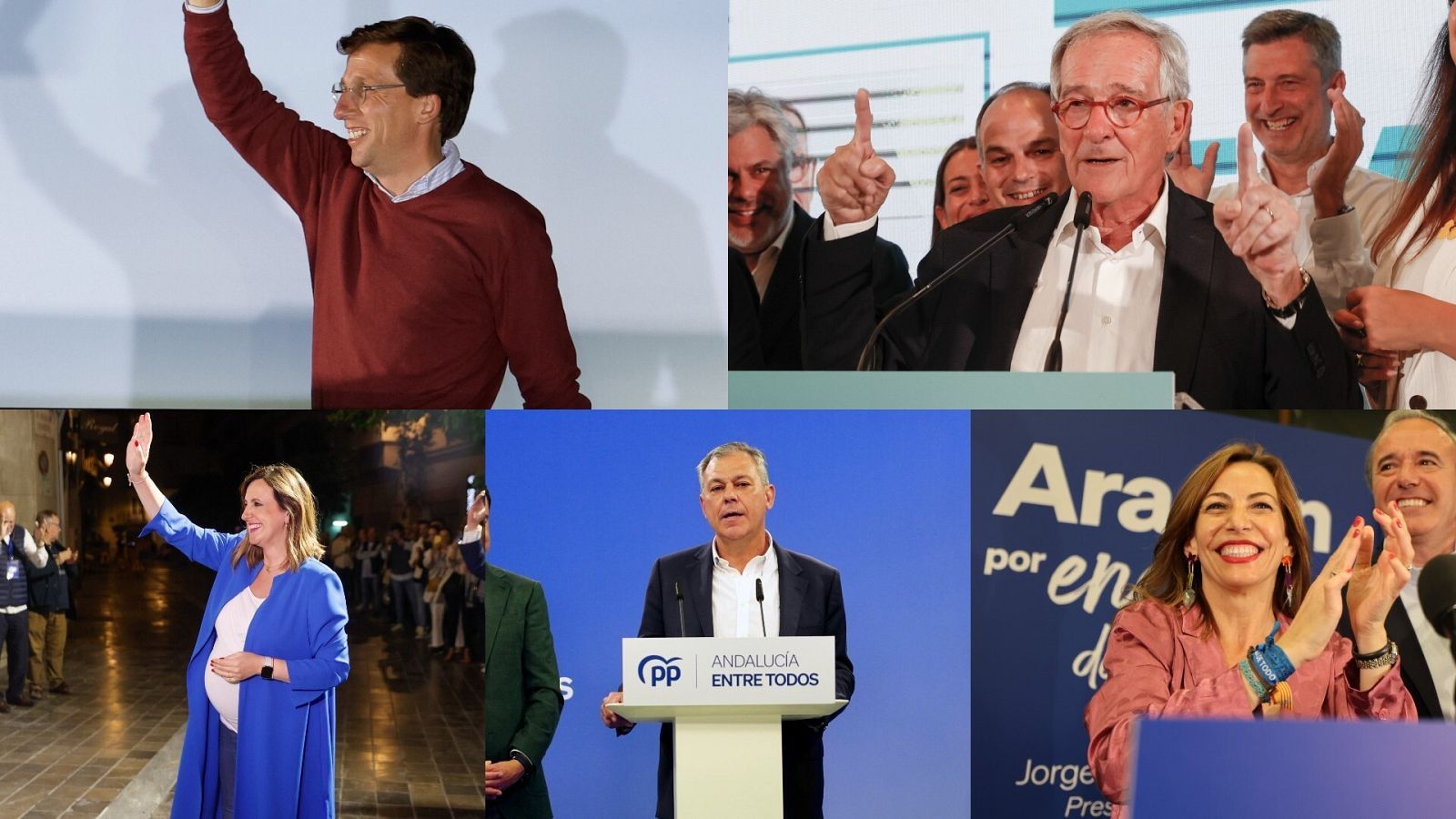 Resultados en las grandes ciudades españolas en las Elecciones Municipales 2023