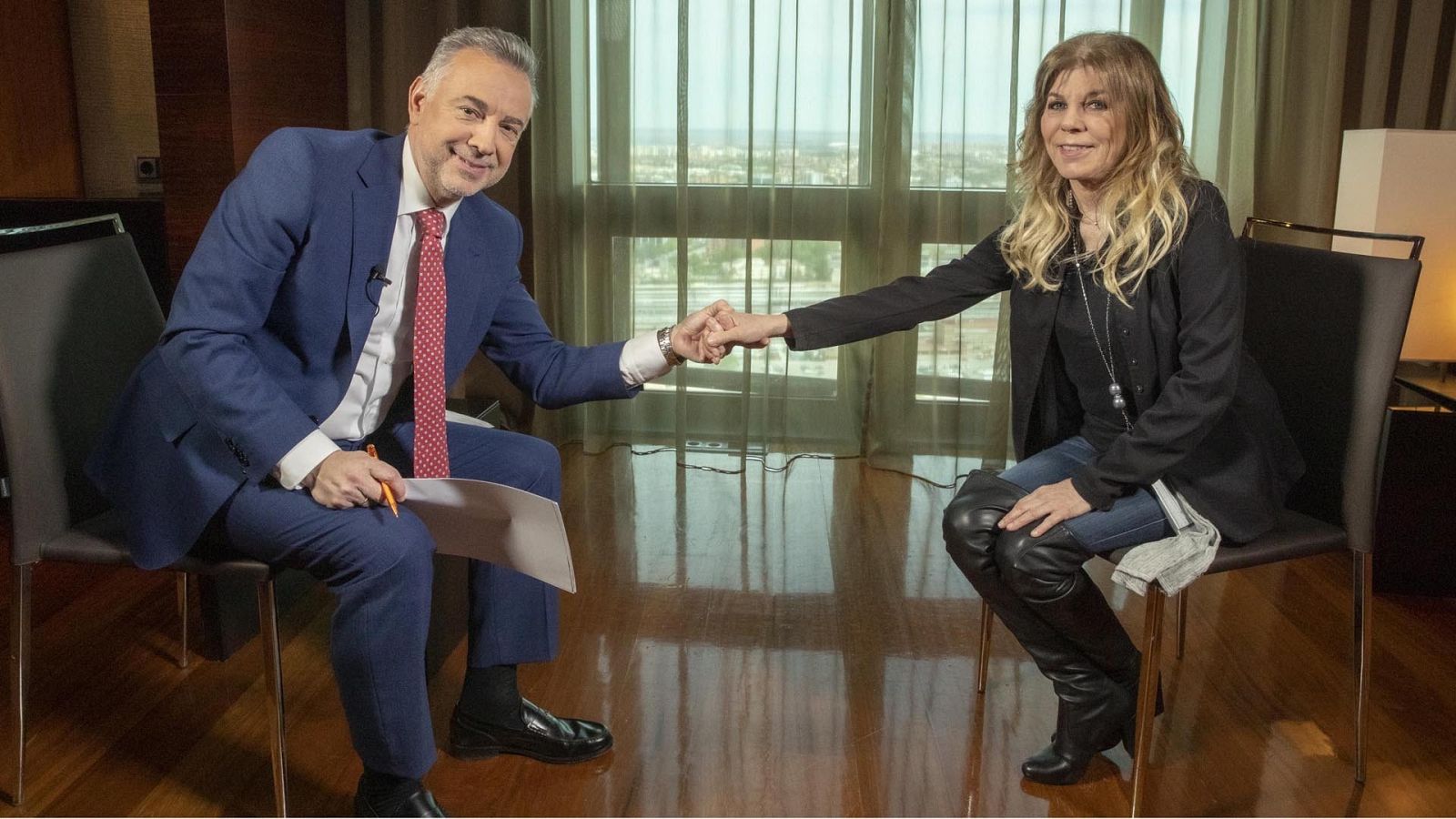 Jenaro Castro con Jeanette