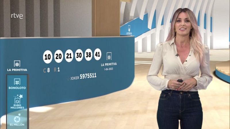 Sorteo de la BonoLoto, Primitiva y Loter�a Nacional del jueves 1 de junio