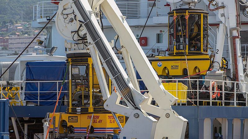 Confirman que el buque localizado por el 'Ártabro' en Terranova es el Villa de Pitanxo