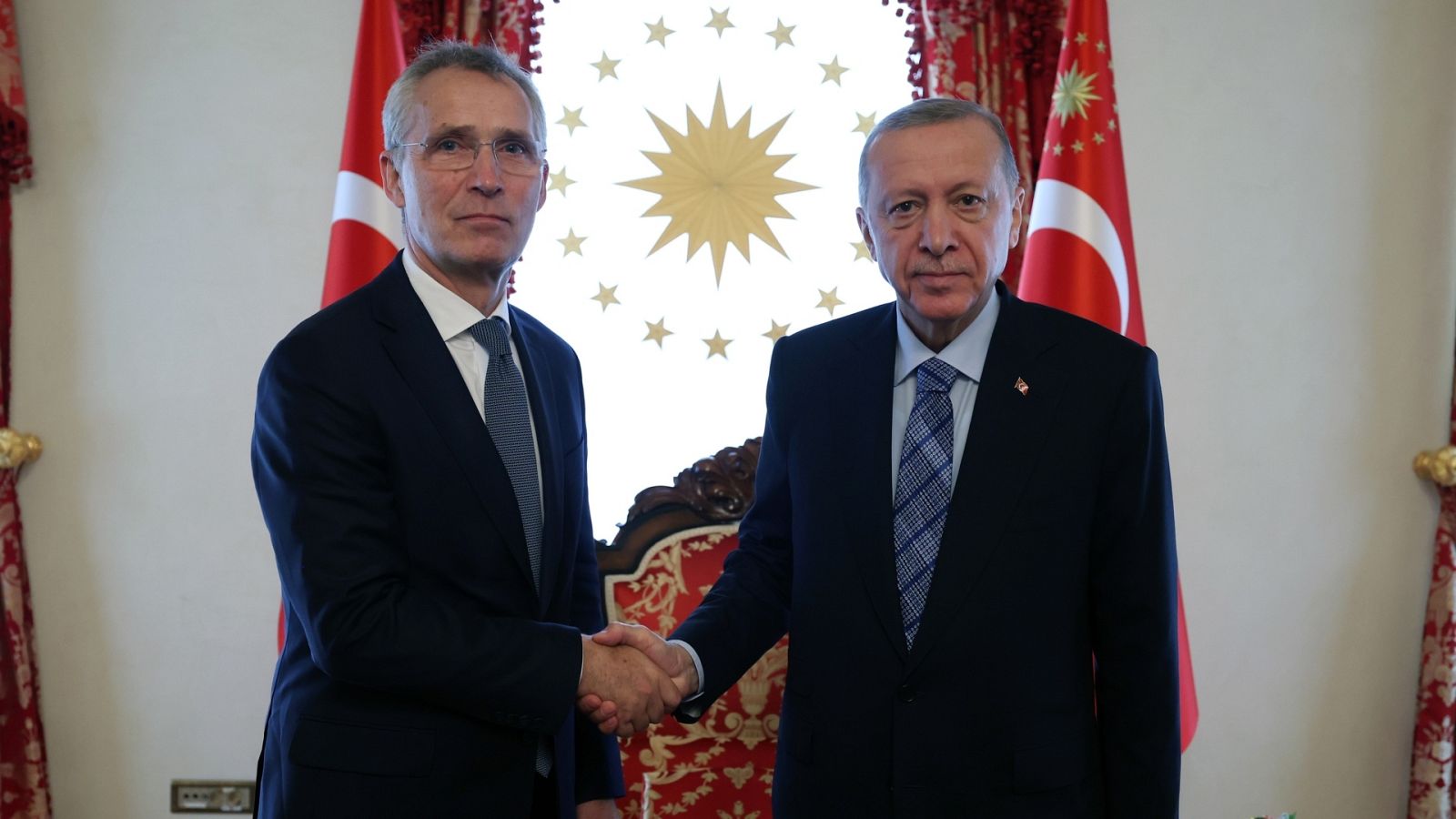 Encuentro entre Stoltenberg y Erdogan