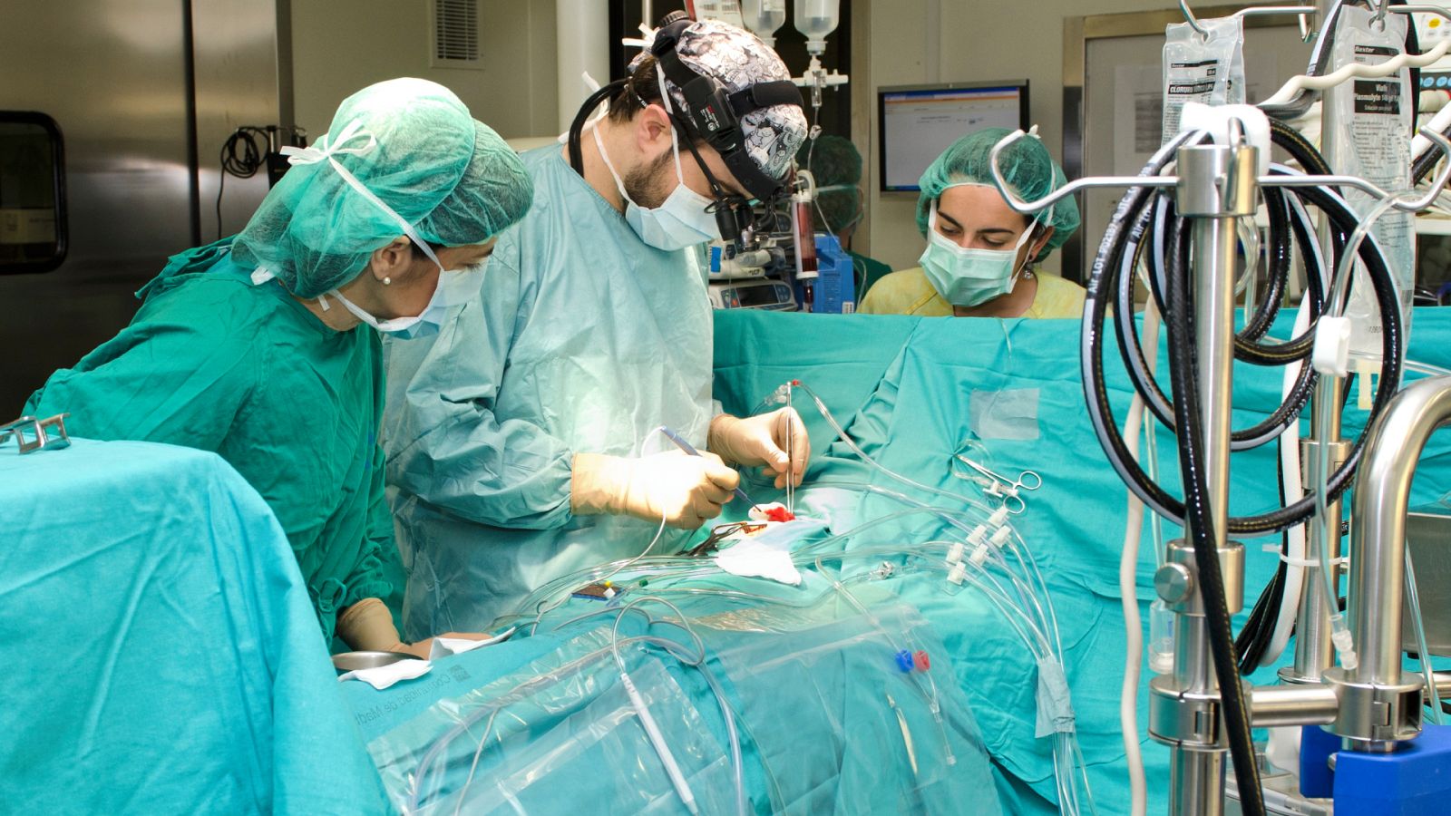 Trasplante infantil en el hospital Gregorio Marañón de Madrid