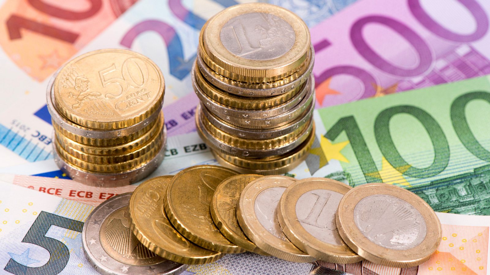 Billetes y monedas de euro