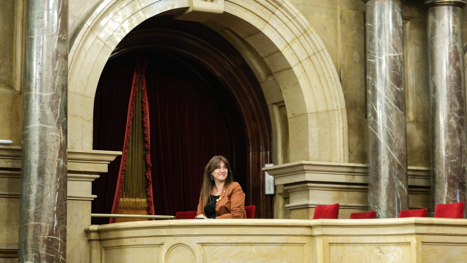 La expresidenta del Parlament, Laura Borràs