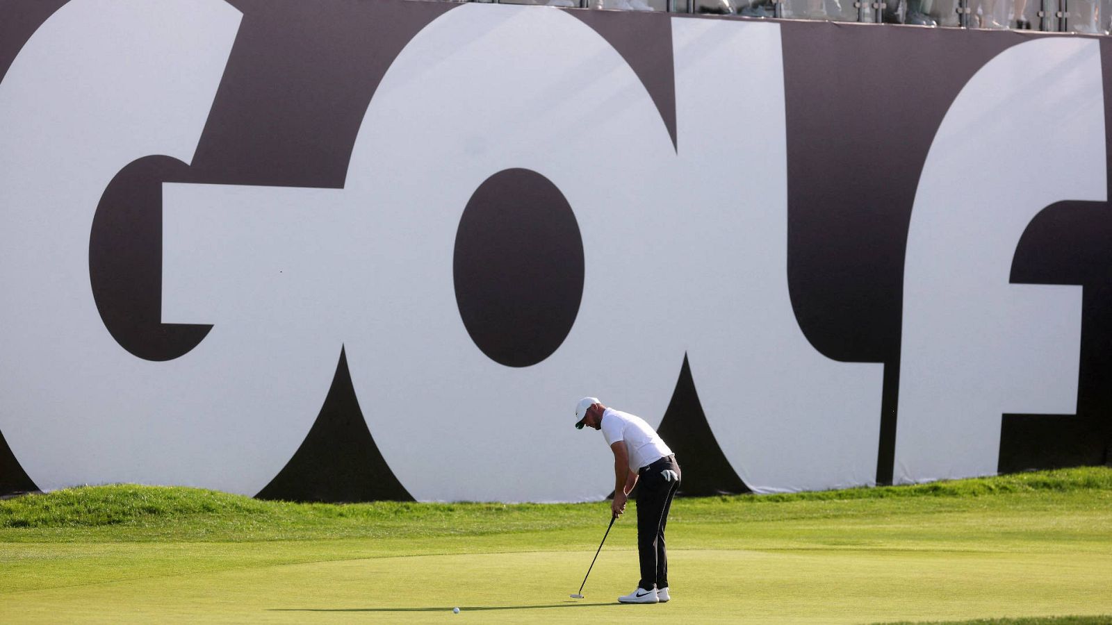 Una foto de un torneo de Golf