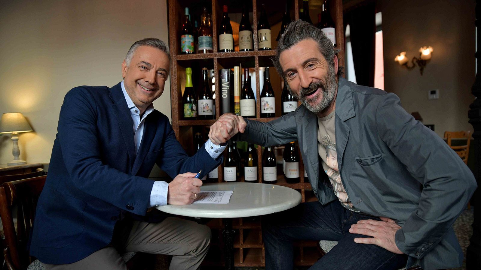 Jenaro Castro y Luis Zahera, en 'Plano general'