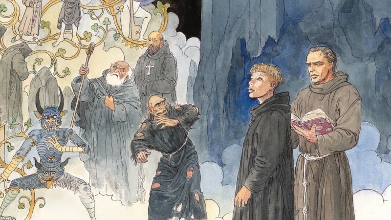 Milo Manara lleva al cmic 'El nombre de la rosa': "Solo la belleza podr salvar al mundo"