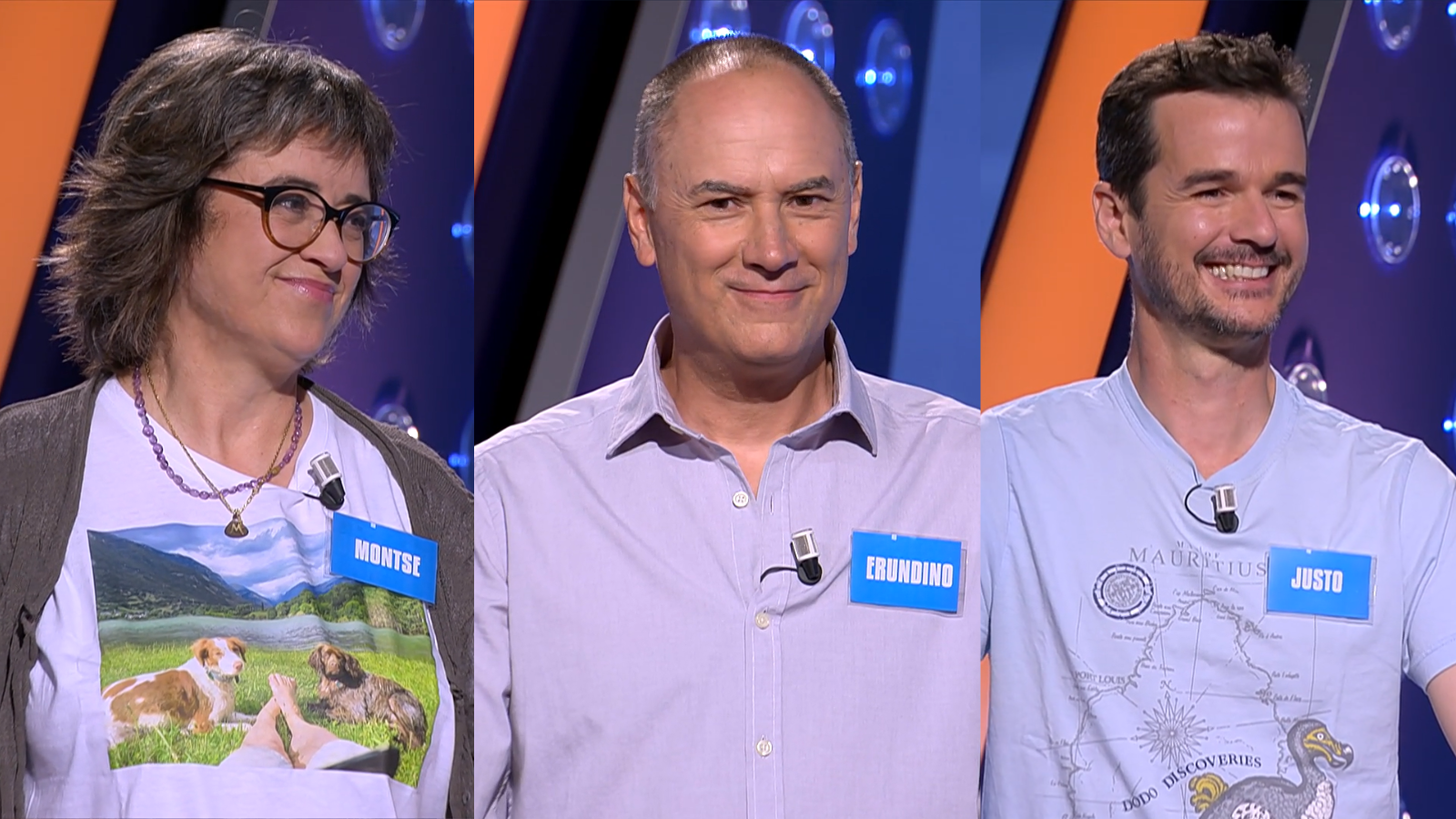 Montse Cantí, Erundino Alonso y Justio de Castro