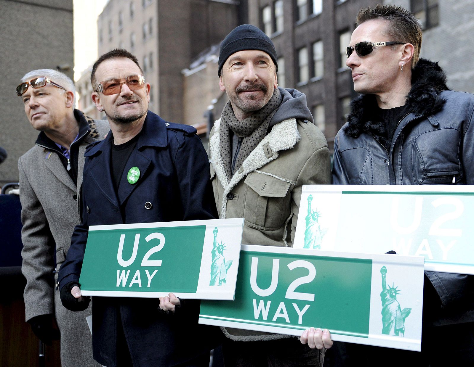 Renombran una calle en honor a U2 en Estados Unidos