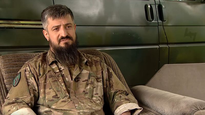 Chechenos anti-Putin que combaten contra los rusos en Ucrania: "Moscú es nuestro enemigo número 1"
