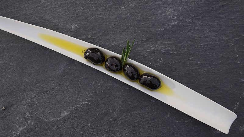 Receta de "falsas" aceitunas negras 