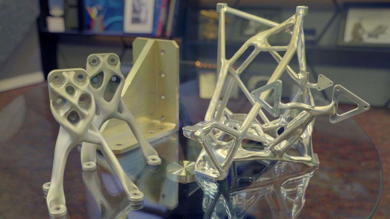 Componentes creados por la IA de la NASA