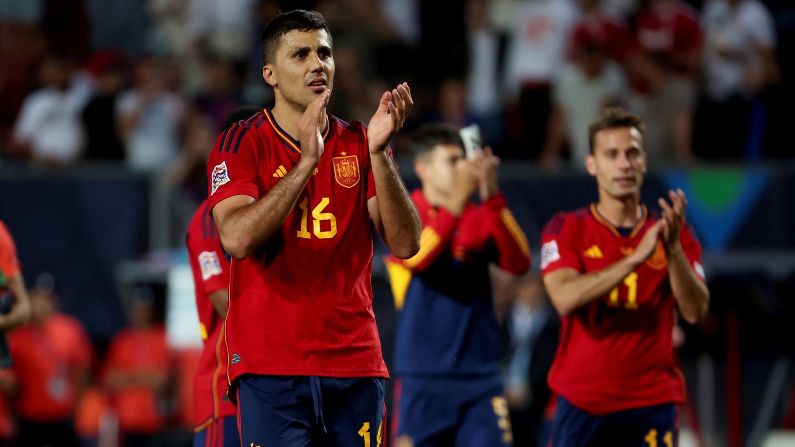 Croacia - España: Rodri Hernández