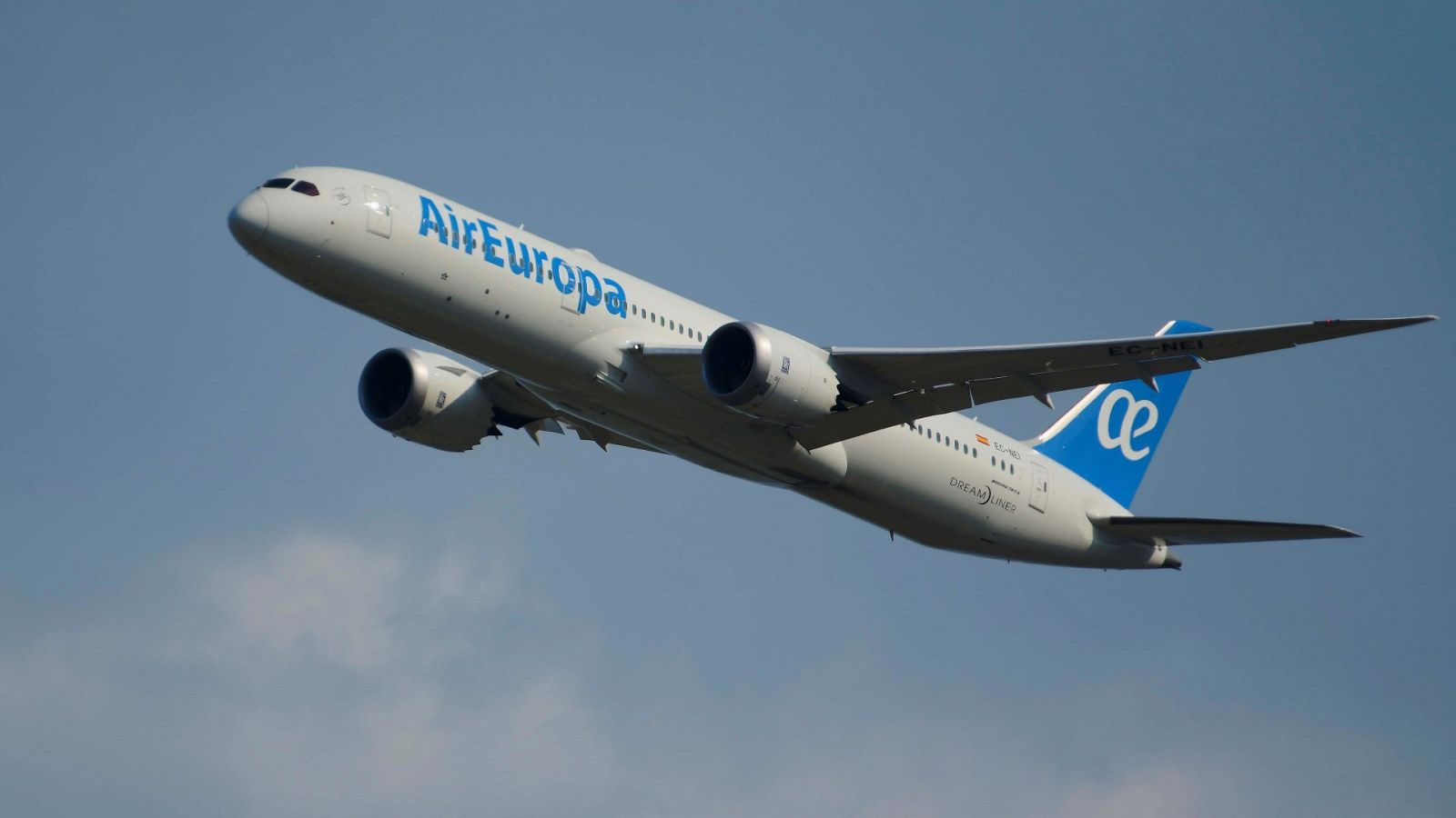 Un vuelo de Air Europa procedente de España