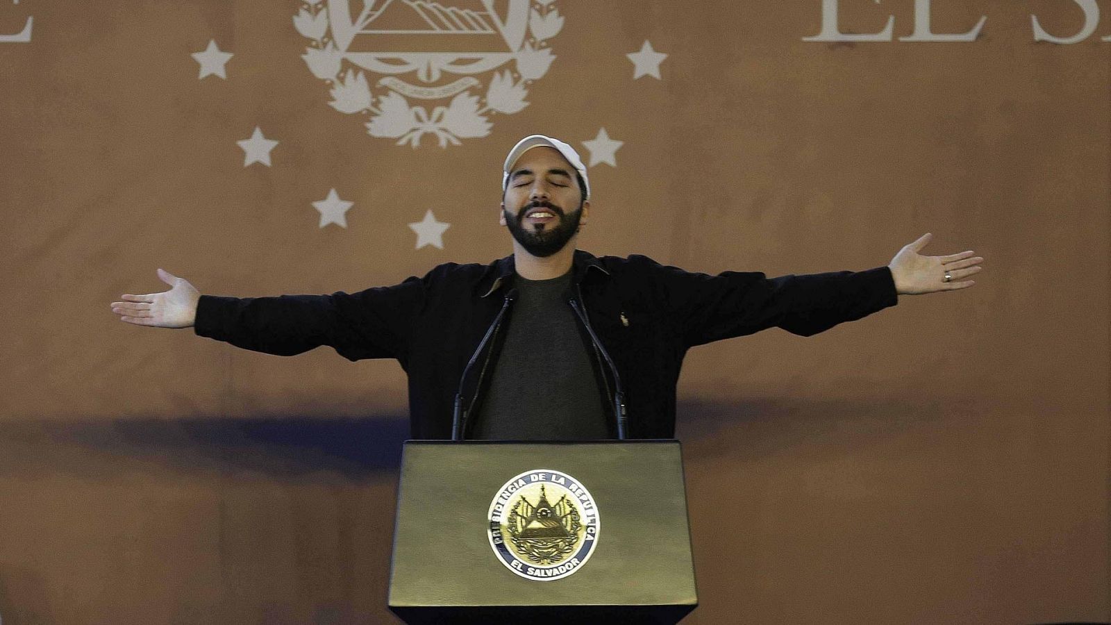 El presidente de El Salvador, Nayib Bukele