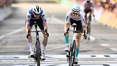 Mohoric gana una etapa trepidante en el Tour de Francia con aire de cl�sica
