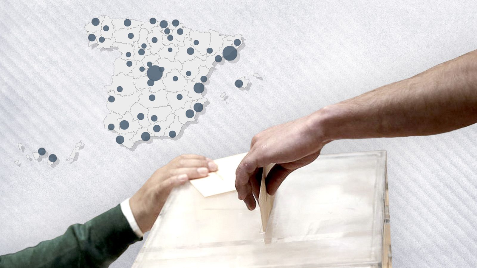 Elecciones generales 23J : mapa de los escaños que se reparten por circunscripción