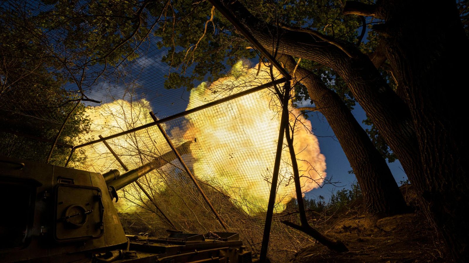 Tropas ucranianas en Donetsk