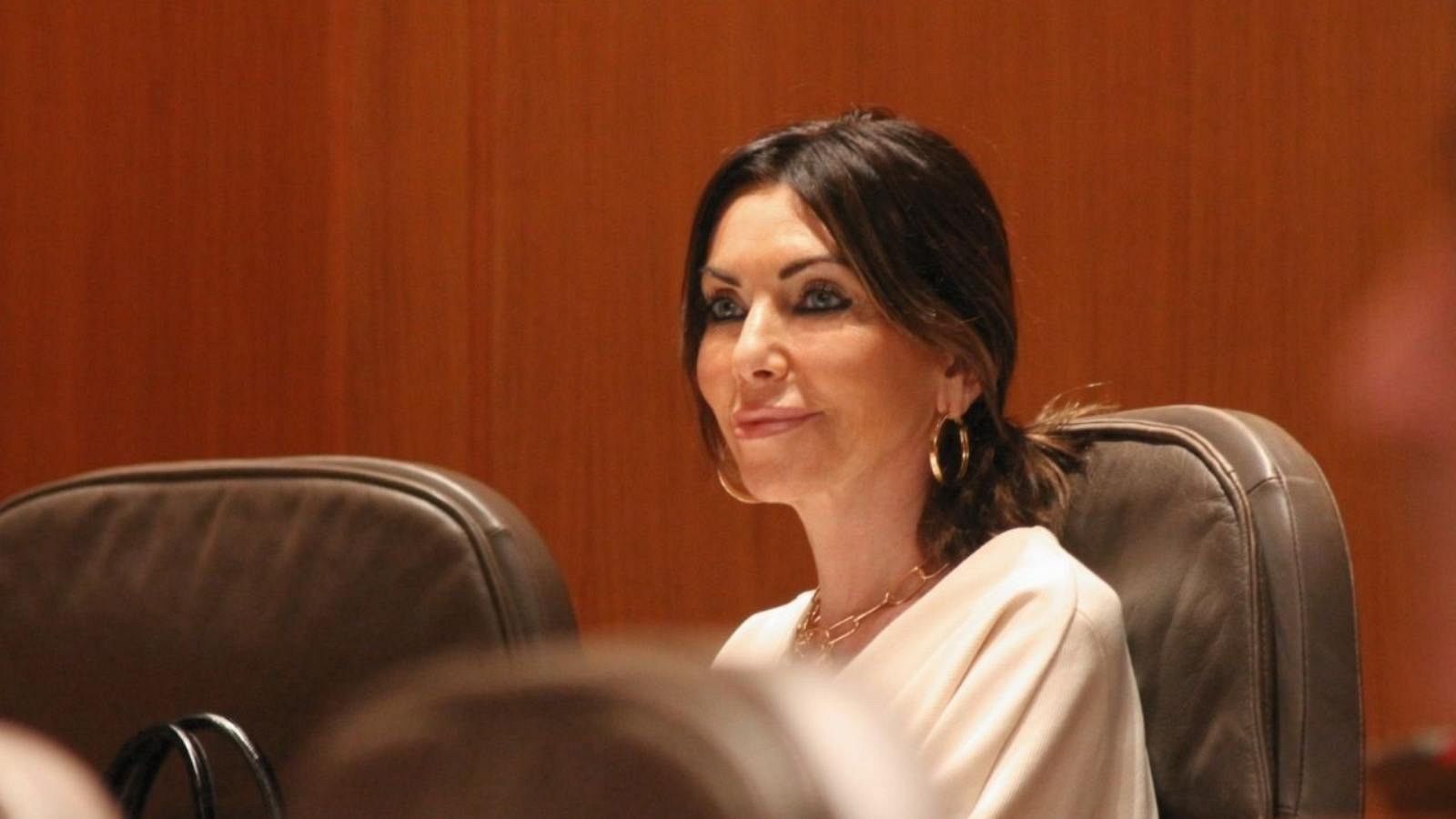 La diputada de VOX en las Cortes de Aragón Marta Fernández.