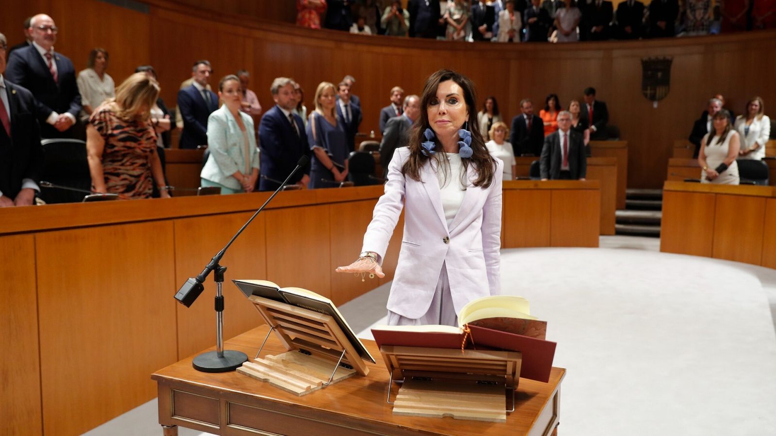 La diputada de VOX Marta Fernández