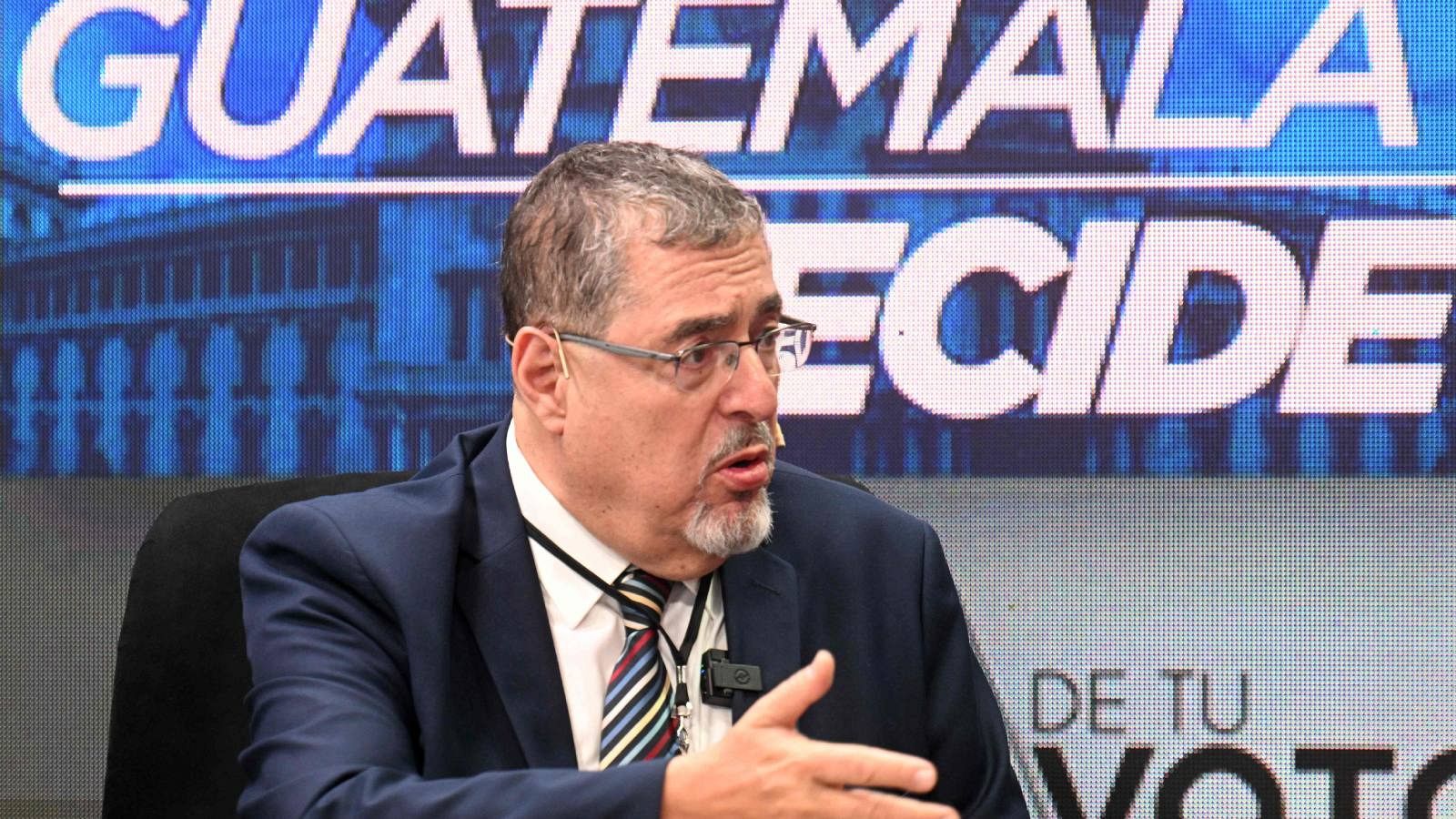 El candidato de la izquierda en Guatemala