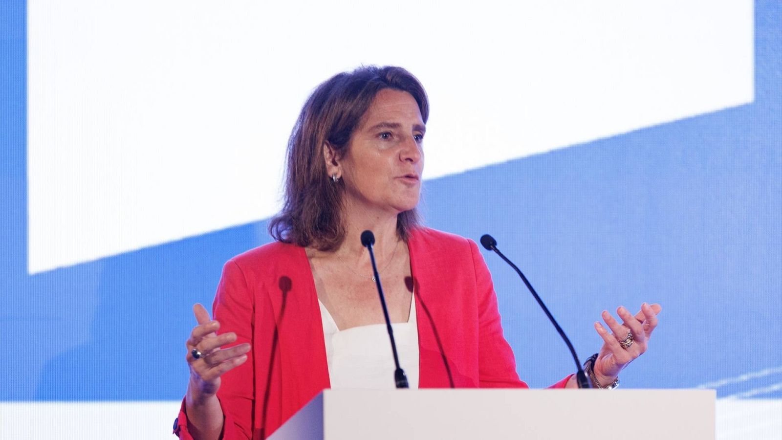 La ministra Teresa Ribera