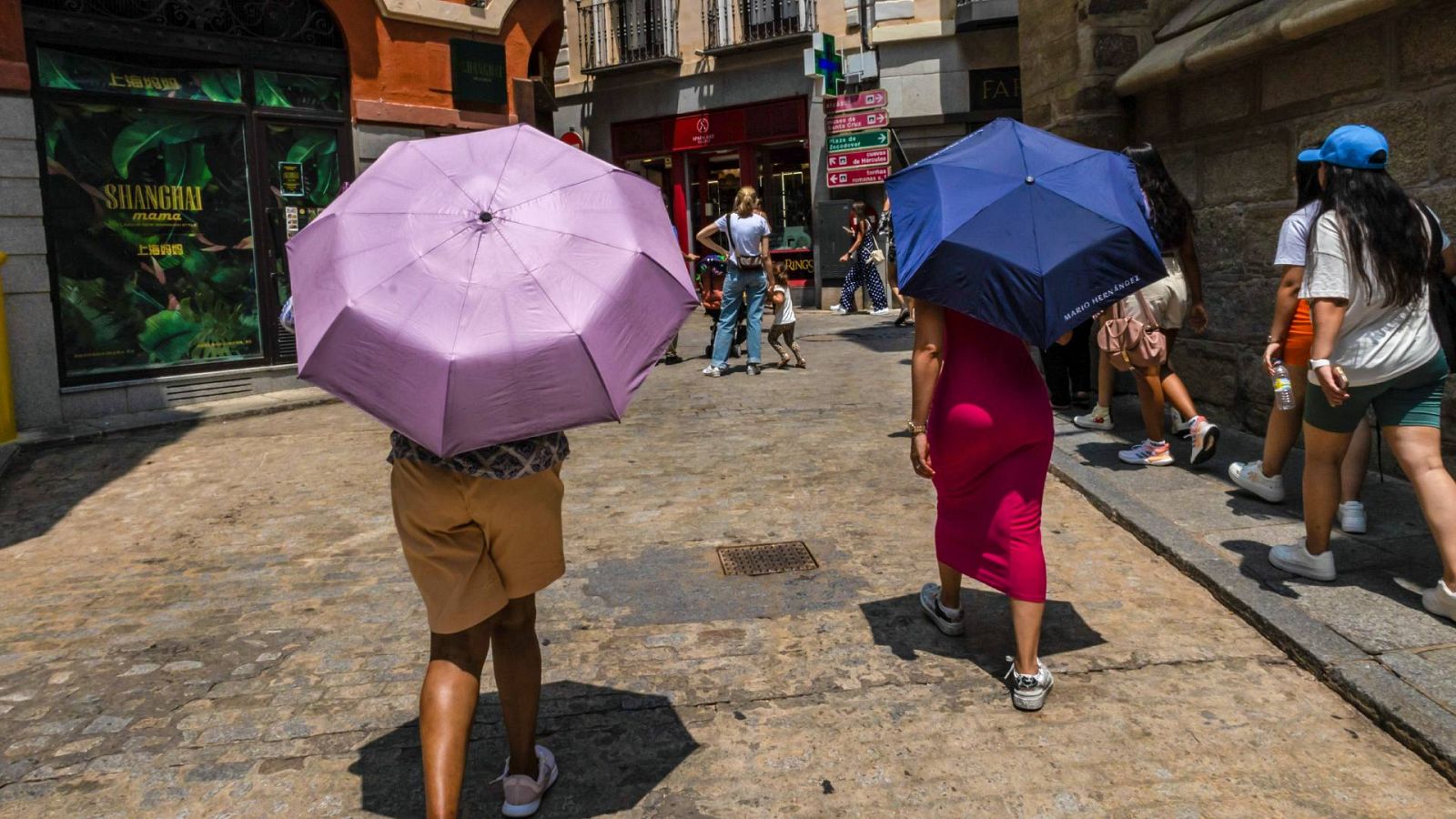 La ciudad de Toledo ha registrado altas temperatuars durante esta semana