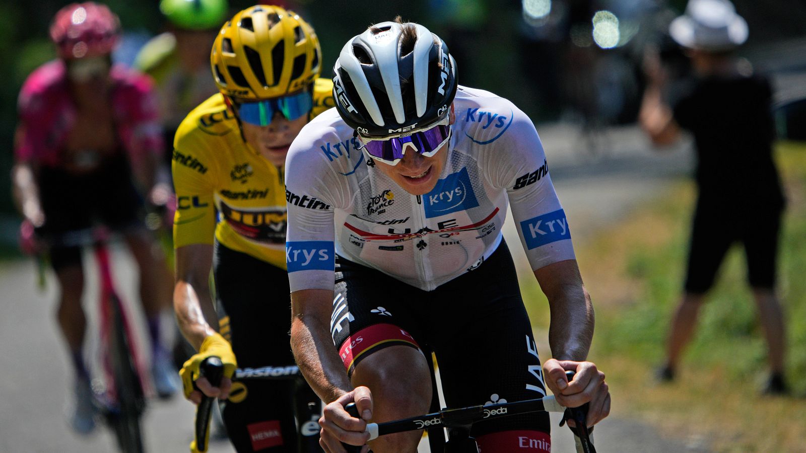 Pogacar y Vingegaard