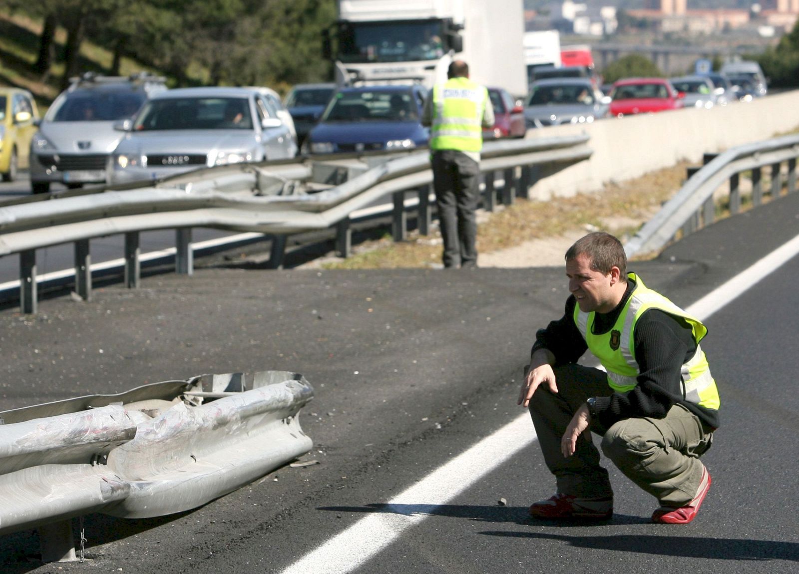 Accidente mortal en Barcelona