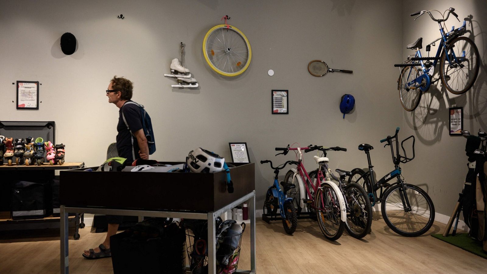 Una tienda de segunda mano en Francia