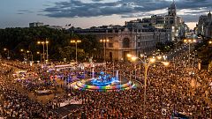 Así te hemos contado el desfile del Orgullo LGTBIQ+ 2023 de Madrid: Más de un millón de personas marchan por los derechos del colectivo